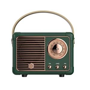 Retro Mini Bluetooth Speaker in Vintage Green
