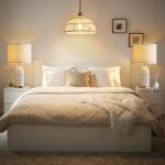 Set of 2 Boho Touch Lamps with USB Ports