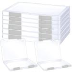 Clear A4 Document Storage Box - Set of 6
