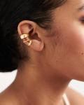3Pcs Non-Piercing Ear Cuffs in Gold