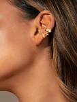 3Pcs Non-Piercing Ear Cuffs in Gold