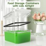 36-Piece BPA-Free Food Storage Set with Labels