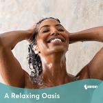 Odorless Waterproof Shower Curtain Liner with Magnets