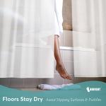 Odorless Waterproof Shower Curtain Liner with Magnets