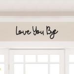 Love You Bye Wood Sign for Home Decor