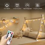 Bohemian Style Battery-Powered String Lights with Jewels