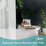 Odorless Waterproof Shower Curtain Liner with Magnets