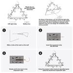 LED Ivy Wall Shelves Set - 2 Macrame Designs