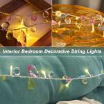 Bohemian Style Battery-Powered String Lights with Jewels