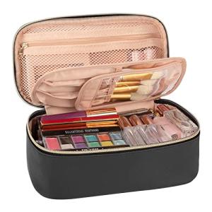 Cute Portable Makeup Bag for Travel - Black