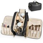 Large Capacity Waterproof Travel Makeup Bag - Black