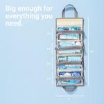 4-in-1 Hanging Makeup and Toiletry Organizer