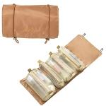 KAKKOII 4-in-1 Roll Up Makeup Organizer Bag