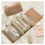 KAKKOII 4-in-1 Roll Up Makeup Organizer Bag