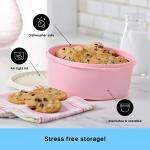 Heritage 7.6 Cup Vintage Pink Cookie Canister