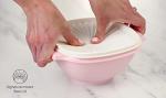 Heritage 7.6 Cup Vintage Pink Cookie Canister