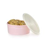 Heritage 7.6 Cup Vintage Pink Cookie Canister