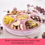 Tupperware 6-Compartment Serving Tray Set