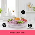 Tupperware 6-Compartment Serving Tray Set