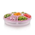 Tupperware 6-Compartment Serving Tray Set