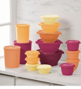 Heritage Collection Plastic Food Storage Set, 32 Pieces