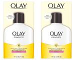 Olay Daily Face Moisturizer with SPF 15, 2 Pack