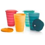 Tupperware 16 oz Tumblers Set of 4