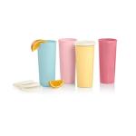 Set of 4 Classic Color Bell Tumblers