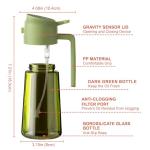 16oz Olive Oil Dispenser & Sprayer Kit