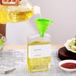 3-Pack Glass Olive Oil Dispenser Set
