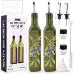 Glass Oil and Vinegar Dispenser Set - 17oz