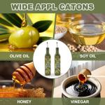 Glass Oil and Vinegar Dispenser Set - 17oz