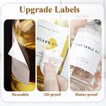 Olive Oil Dispenser with Bamboo Tray & Spout