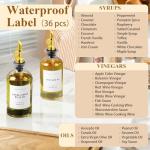 Olive Oil Dispenser with Bamboo Tray & Spout