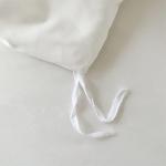 Ruffle Queen Duvet Cover Set in White