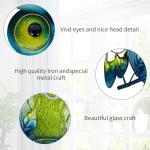 Cute Metal Owl Wall Decor for Home and Garden