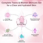 Teen Girl Skin Care Set for Hydration and Glow