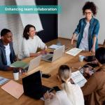 Taja Meeting Notebook for Work Organization - Green