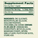 Spring Valley Zinc 50 mg Immune Support Caplets