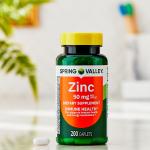 Spring Valley Zinc 50 mg Immune Support Caplets