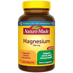 Nature Made Magnesium 250 mg - 200 Tablets