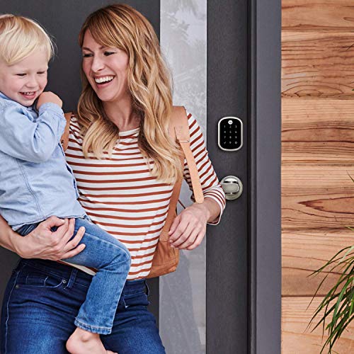 Yale Touchscreen Door Lock in Satin Nickel