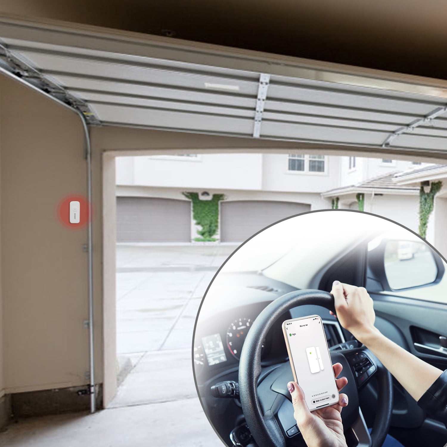 Wireless Security Door/Window Sensor 2-Pack