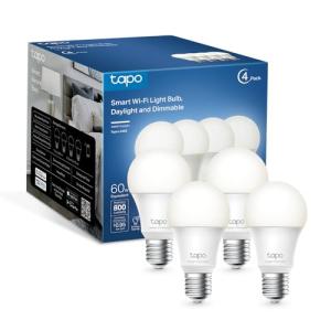 Tapo Smart Light Bulbs - Dimmable, Alexa & Google Compatible