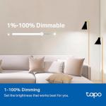 Tapo Smart Light Bulbs - Dimmable, Alexa & Google Compatible