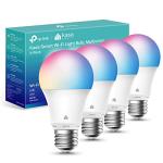Kasa Smart WiFi Color Changing Light Bulbs - 4 Pack