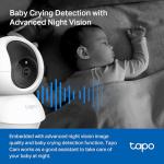 TP-Link Tapo 2K Pan/Tilt Security Camera Bundle