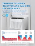 Midea 12,000 BTU Smart Window AC Unit