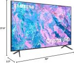 SAMSUNG 43" 4K Crystal UHD Smart TV