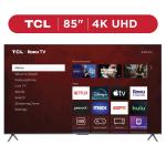 85” 4K UHD HDR Smart TV with Roku